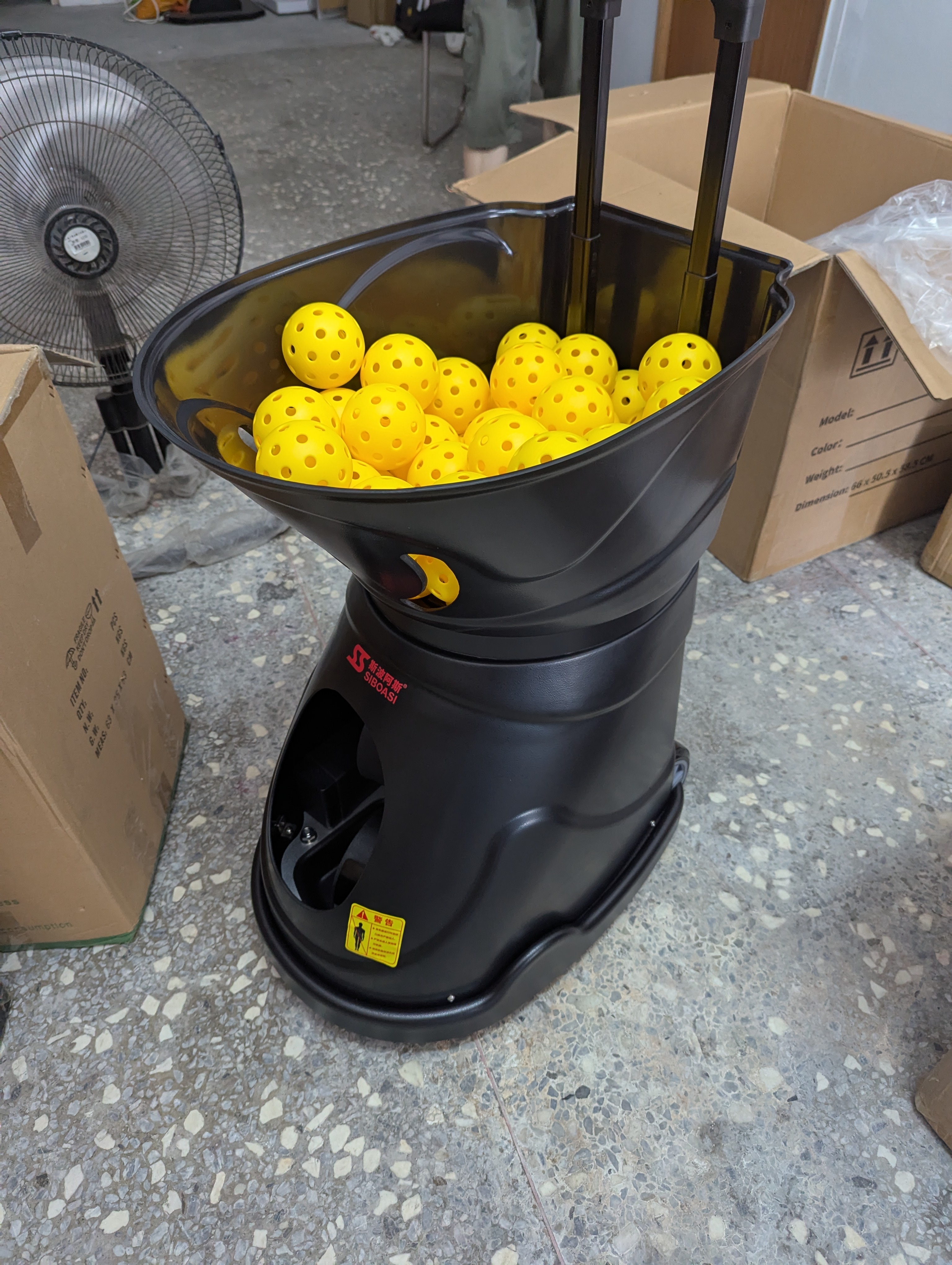 Siboasi c2401a pickle ball machine