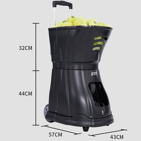 已停產升級【SIBOASI】斯波阿斯，T2201A 網球發球機，20kg輕量化APP遙控內建電池，台灣代理保固：圖片 3